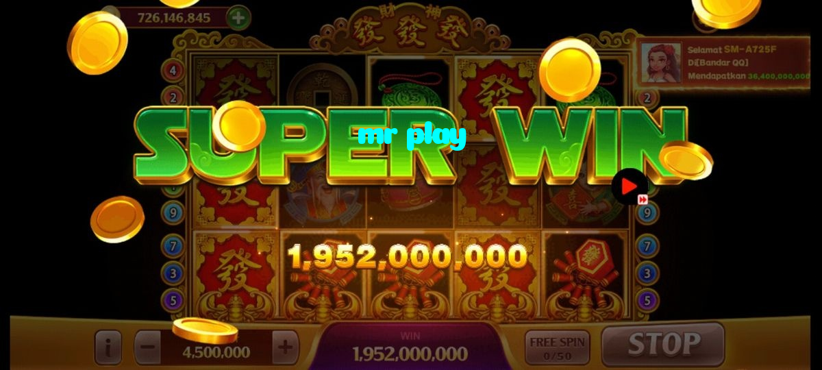 mr play casino presented on mobile device in Pakistan with slots and live games
